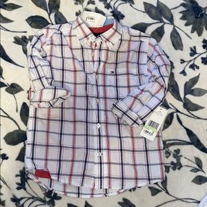 Boys Tommy Hilfiger Button Up Shirt & Tshirt